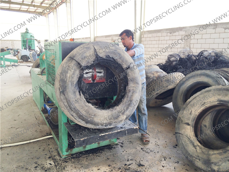 Hydraulic Waste Tire Debeading Machine 
