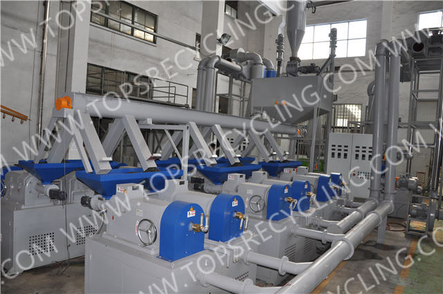 Advanced Mill stone disc grinding machine for Waste Tires recycle to Rubber Crumb System